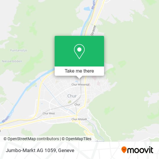 Jumbo-Markt AG 1059 map