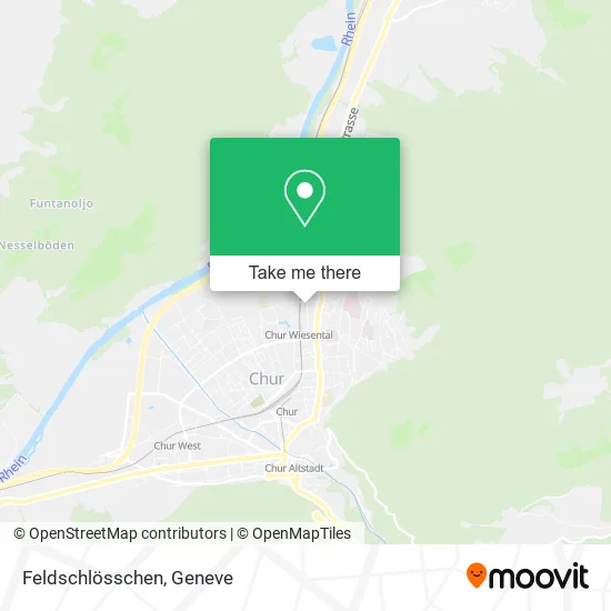 Feldschlösschen map