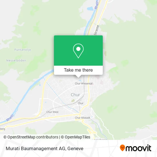 Murati Baumanagement AG map