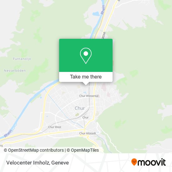 Velocenter Imholz map