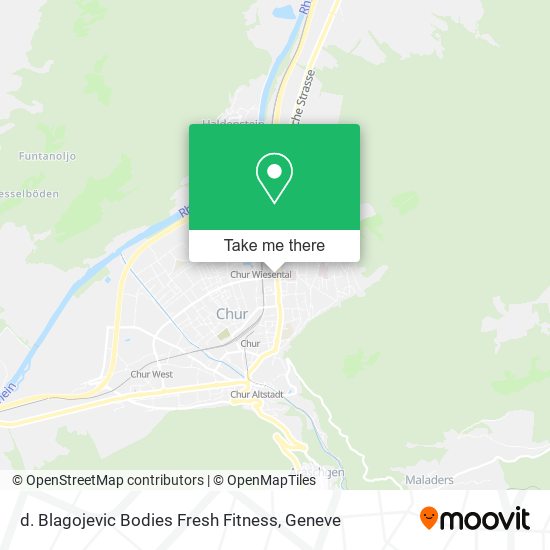 d. Blagojevic Bodies Fresh Fitness map