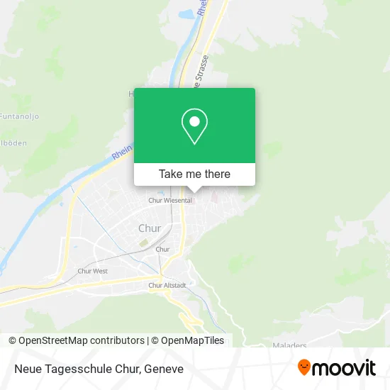 Neue Tagesschule Chur map