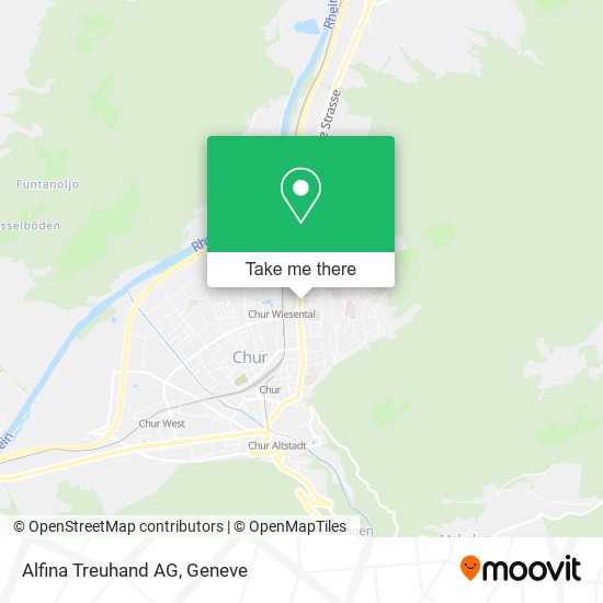 Alfina Treuhand AG map