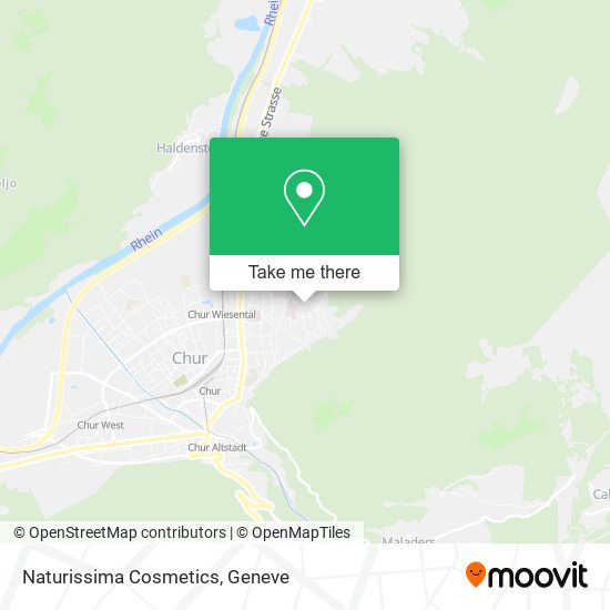 Naturissima Cosmetics map