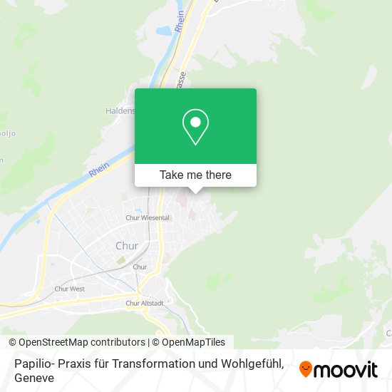 Papilio- Praxis für Transformation und Wohlgefühl map