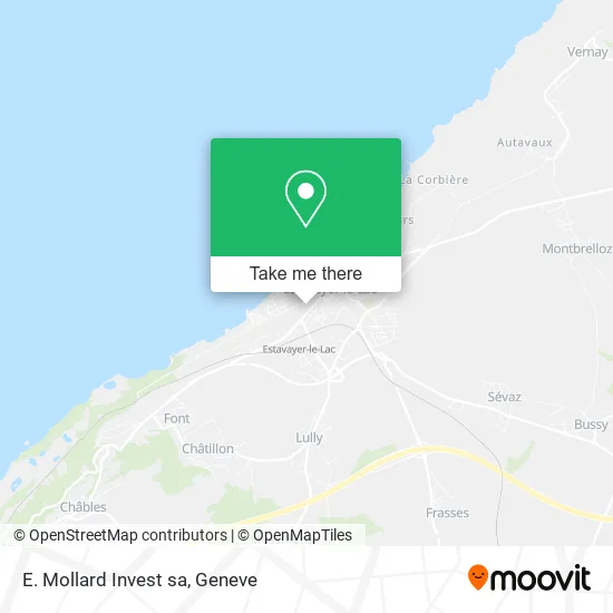 E. Mollard Invest sa map