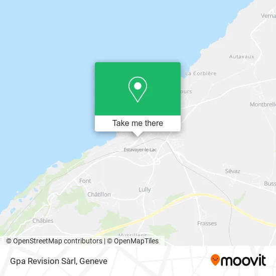 Gpa Revision Sàrl map
