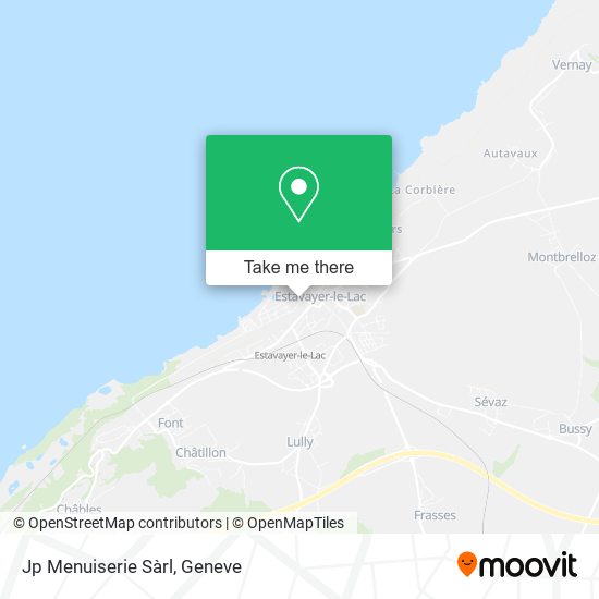 Jp Menuiserie Sàrl map