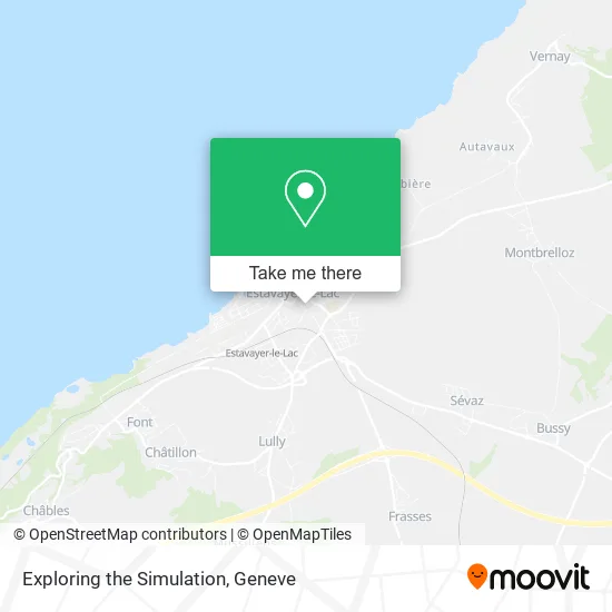 Exploring the Simulation map