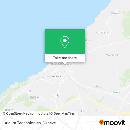 Alaura Technologies map