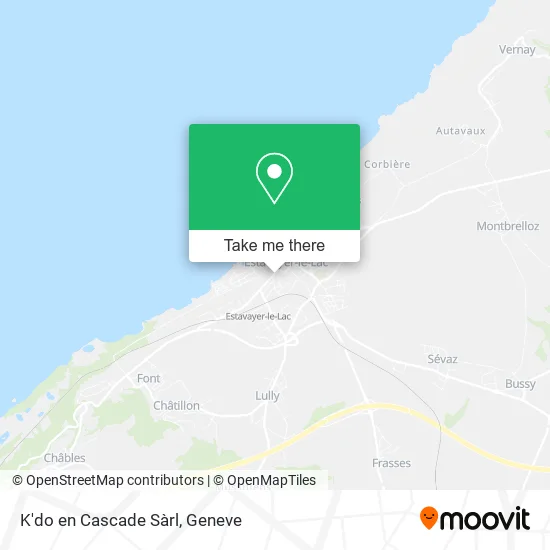 K'do en Cascade Sàrl plan