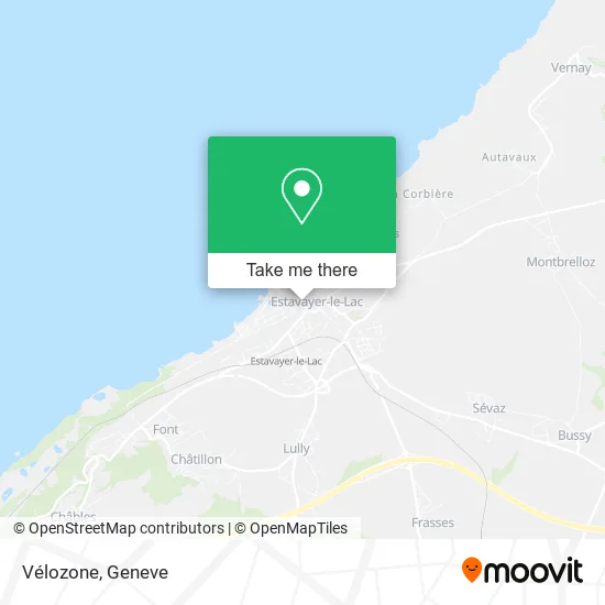 Vélozone plan