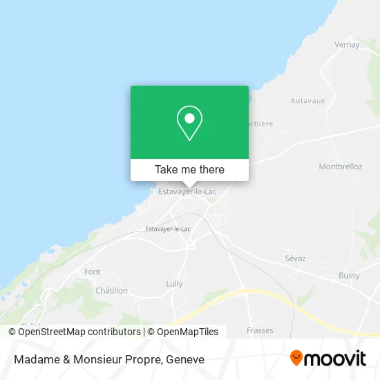 Madame & Monsieur Propre map