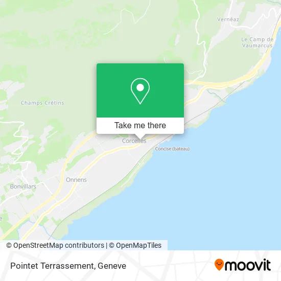 Pointet Terrassement map
