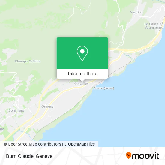 Burri Claude map