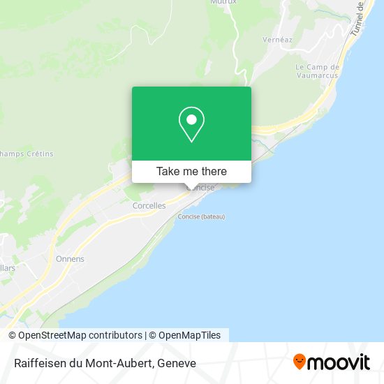Raiffeisen du Mont-Aubert map