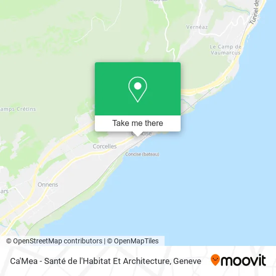Ca'Mea - Santé de l'Habitat Et Architecture map