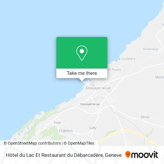 Hôtel du Lac Et Restaurant du Débarcadère map