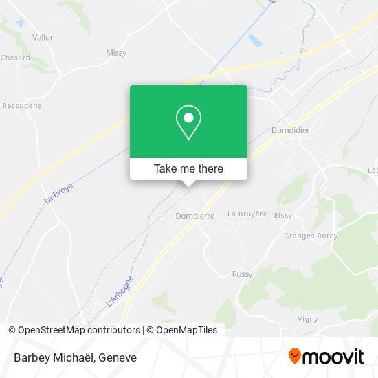 Barbey Michaël map