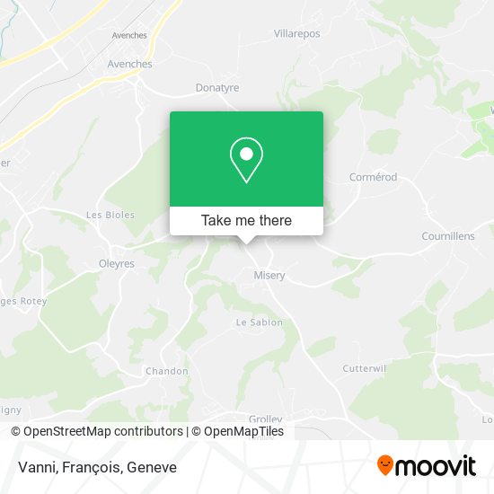 Vanni, François map