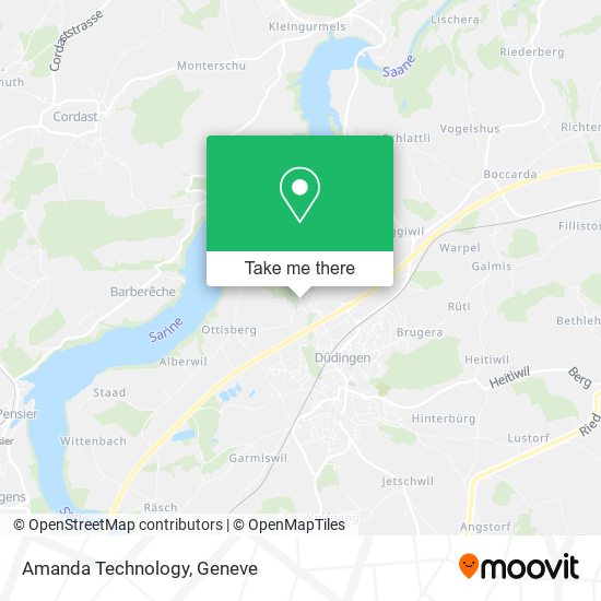 Amanda Technology map