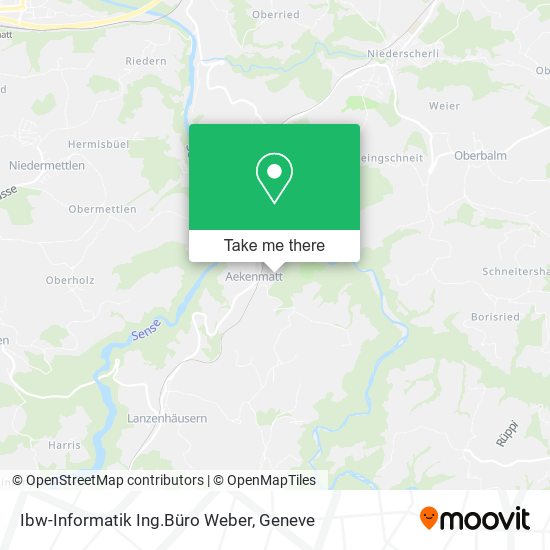 Ibw-Informatik Ing.Büro Weber map