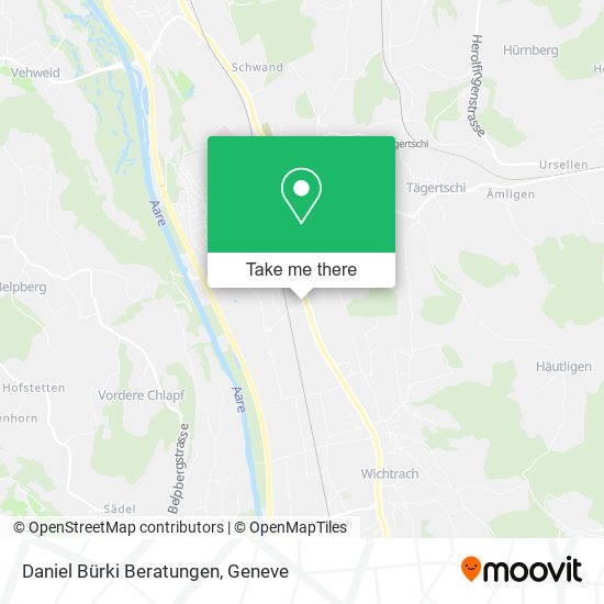 Daniel Bürki Beratungen map