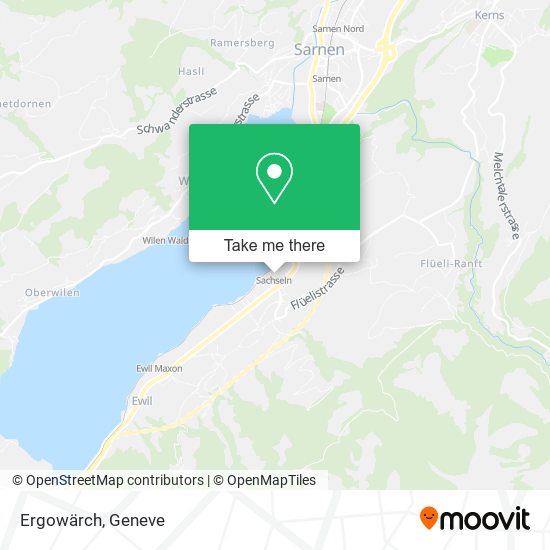 Ergowärch map