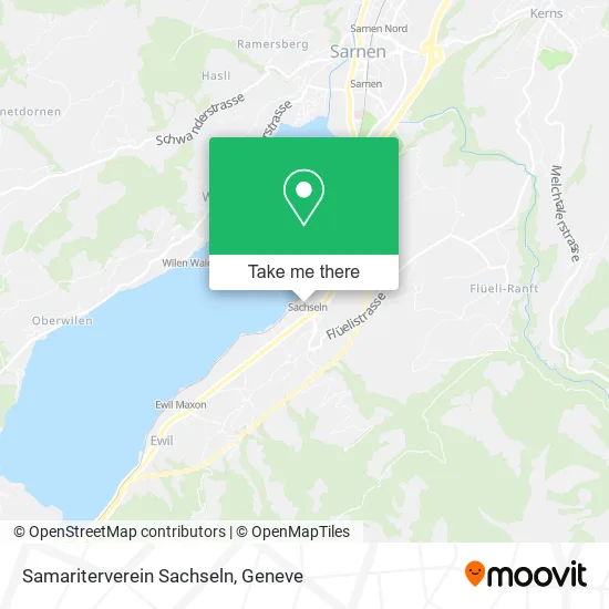 Samariterverein Sachseln map