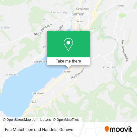 Fsa Maschinen und Handels map