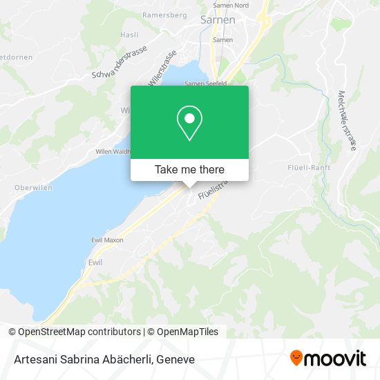 Artesani Sabrina Abächerli map