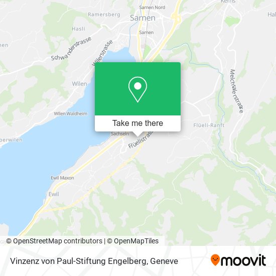 Vinzenz von Paul-Stiftung Engelberg map