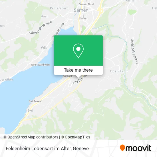 Felsenheim Lebensart im Alter map