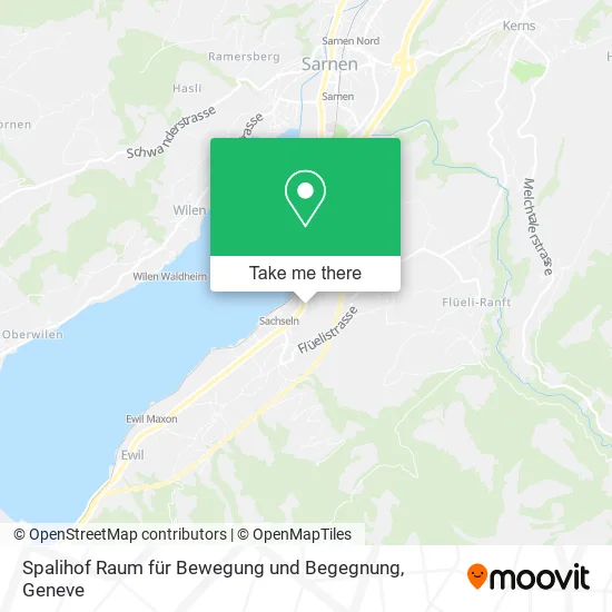 Spalihof Raum für Bewegung und Begegnung map