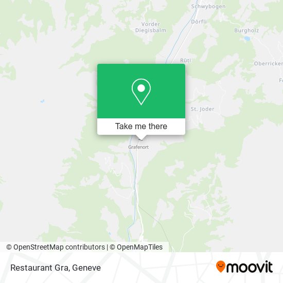Restaurant Gra map