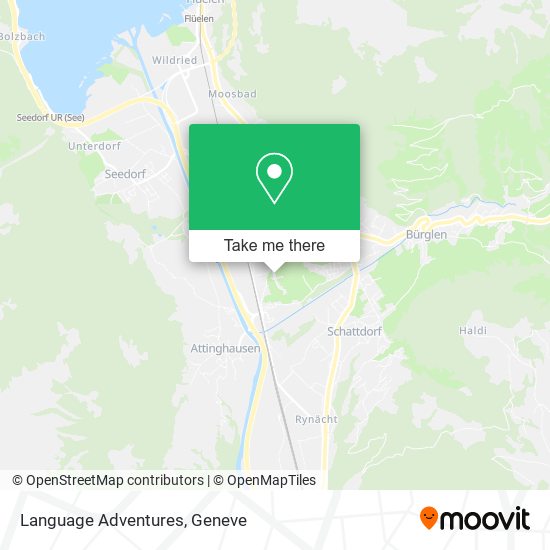 Language Adventures map