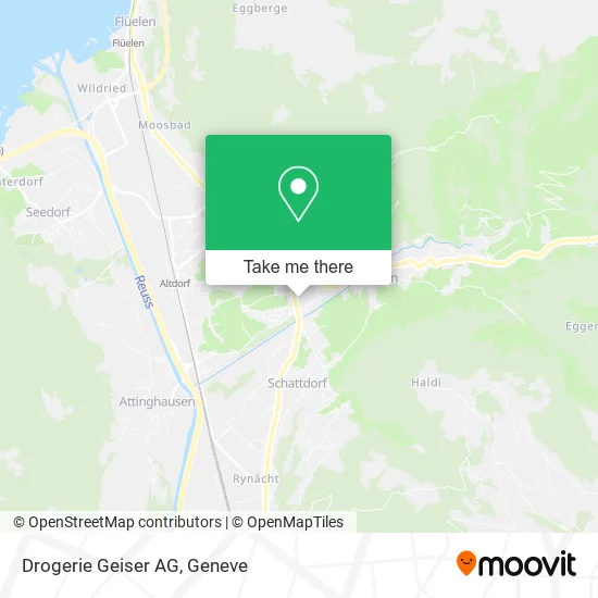 Drogerie Geiser AG map