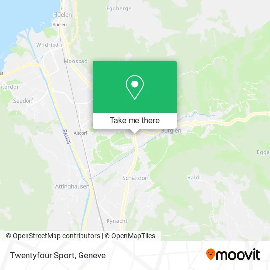 Twentyfour Sport map
