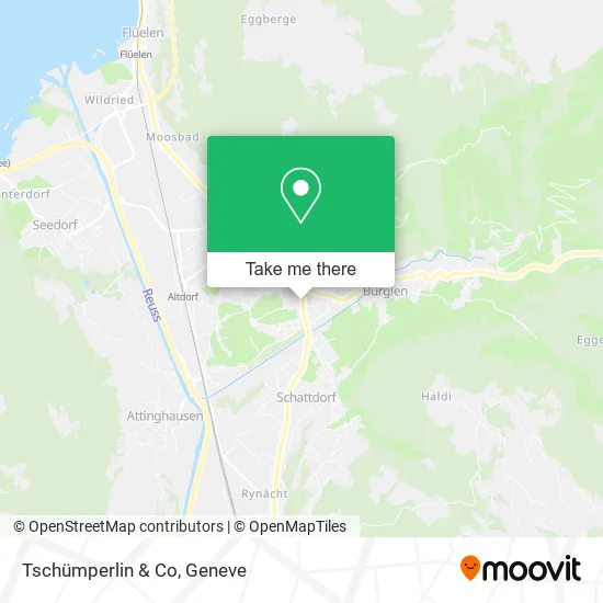 Tschümperlin & Co map