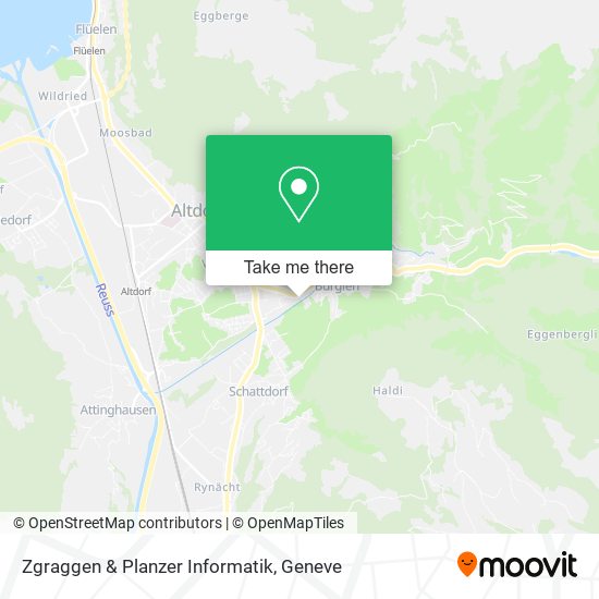 Zgraggen & Planzer Informatik map