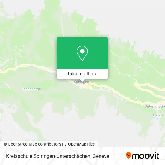 Kreisschule Spiringen-Unterschächen map