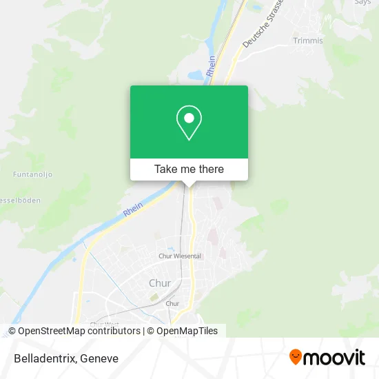 Belladentrix map