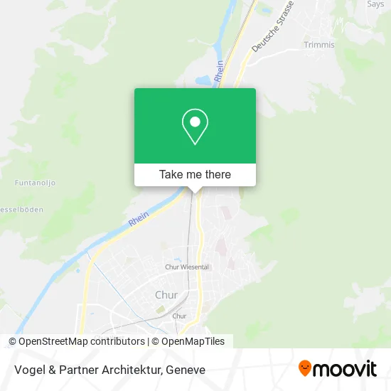 Vogel & Partner Architektur map