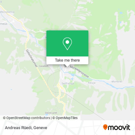 Andreas Rüedi map