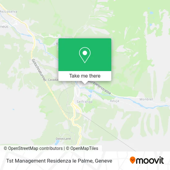 Tst Management Residenza le Palme map
