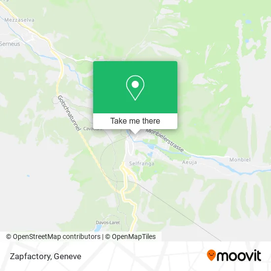 Zapfactory map