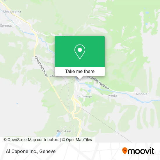 Al Capone Inc. map