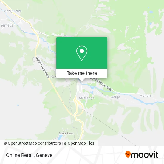 Online Retail map