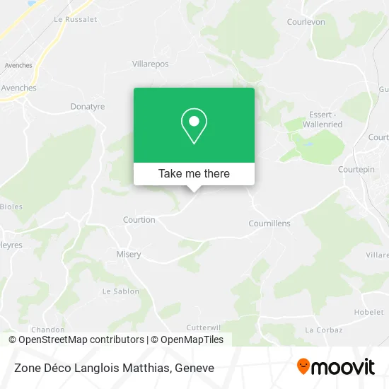 Zone Déco Langlois Matthias map