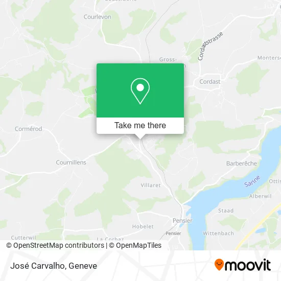 José Carvalho map